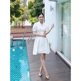 MEET - ĐẦM TWEED CỔ VEST