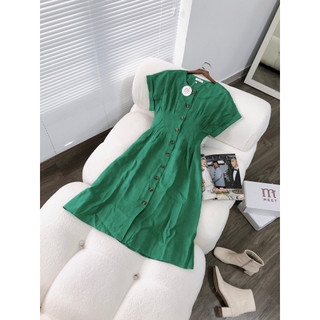 Meet - Đầm Linen Cao Cấp Chiết Li Eo