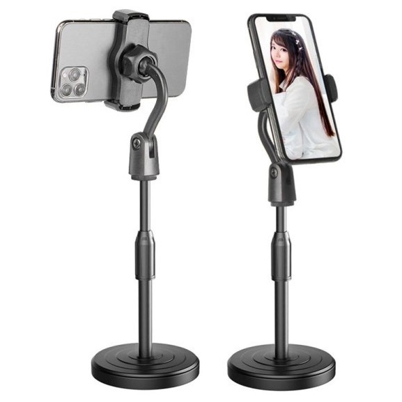 Giá Đỡ Điện Thoại livestream xem video Ổn Định Xoay 360 Độ dùng để Quay Phim Ghi Hình Đa Dụng