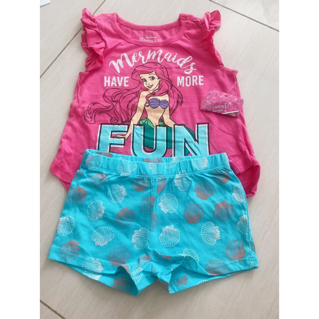 BỘ DISNEY TAY NGẮN BÉ GÁI XUẤT XỊN