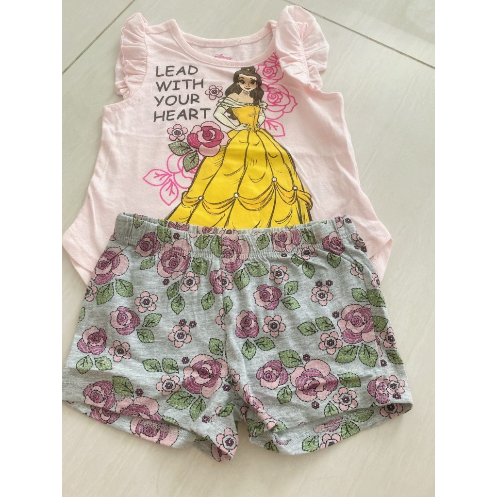 BỘ DISNEY TAY NGẮN BÉ GÁI XUẤT XỊN