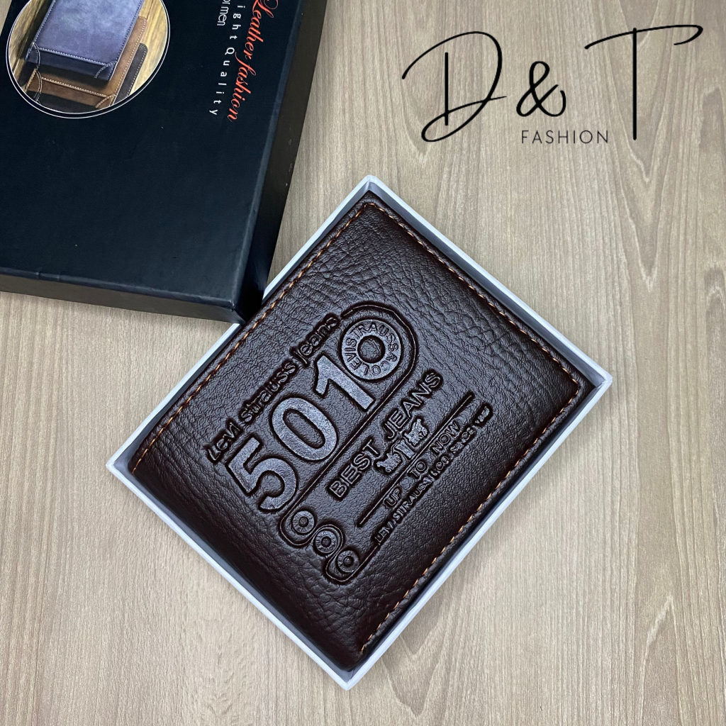 Ví da nam cao cấp dáng ngang DT08-5010
