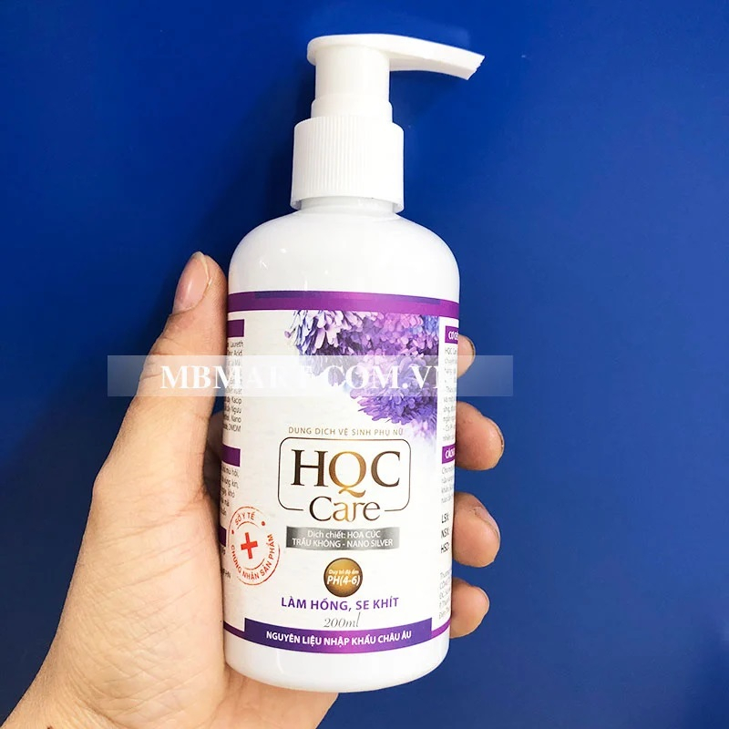 Dung dịch vệ sinh phụ nữ HQC Care 200ml