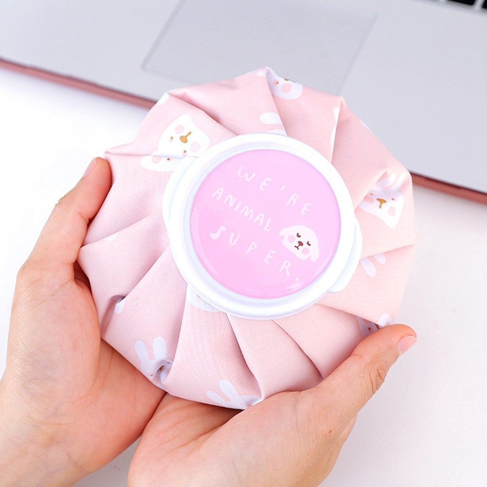 Túi chườm nóng lạnh hoa văn - Giảm đau, giảm sưng hiệu quả, giao màu ngẫu nhiên, hàng loại 1 cao cấp