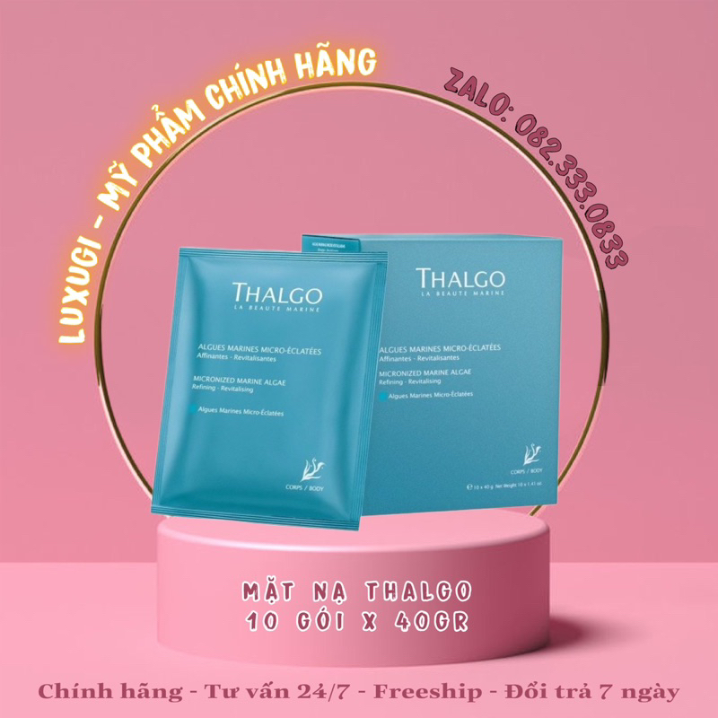Thalgo Micronized Marine Algae - Bột mặt nạ tảo biển – Tức tốc phục hồi và tinh khiết làn da