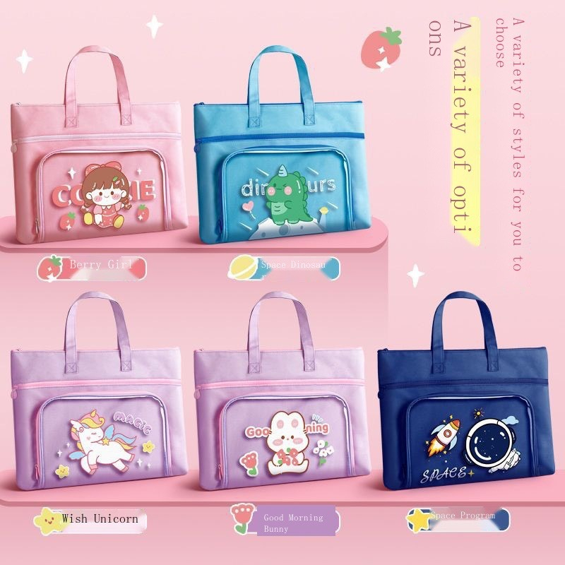 Túi Học Thêm Hoạt Hình cho Bé PK167 - Little Maven Official Store