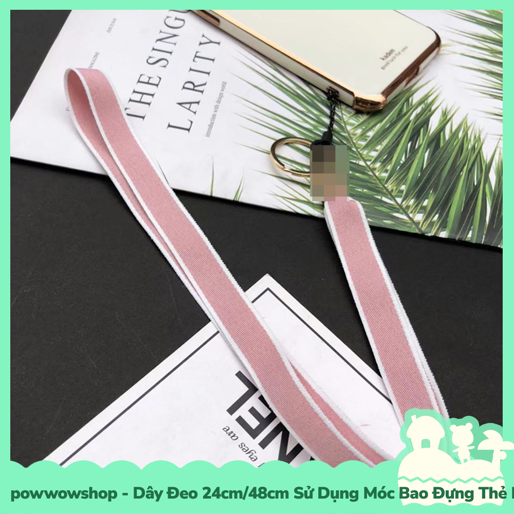 [Sẵn VN - Hỏa Tốc] Dây Đeo 24cm/48cm Sử Dụng Để Móc Vào Bao Đựng Thẻ Nhân Viên / Buộc Vào Điện Thoại Heart Colorful