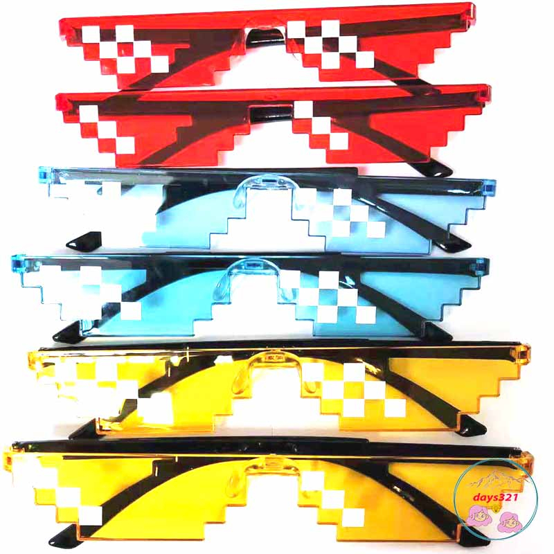 Kính Thuglife 6 Chấm MINECRAFT - Thug Life Nhiều Màu Sắc