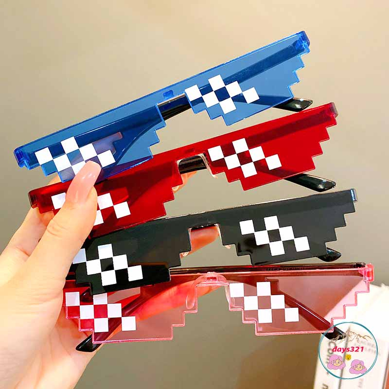 Kính Thug Life 6 Chấm Nhiều Màu - Kính Mắt Thug Life Nhiều Màu