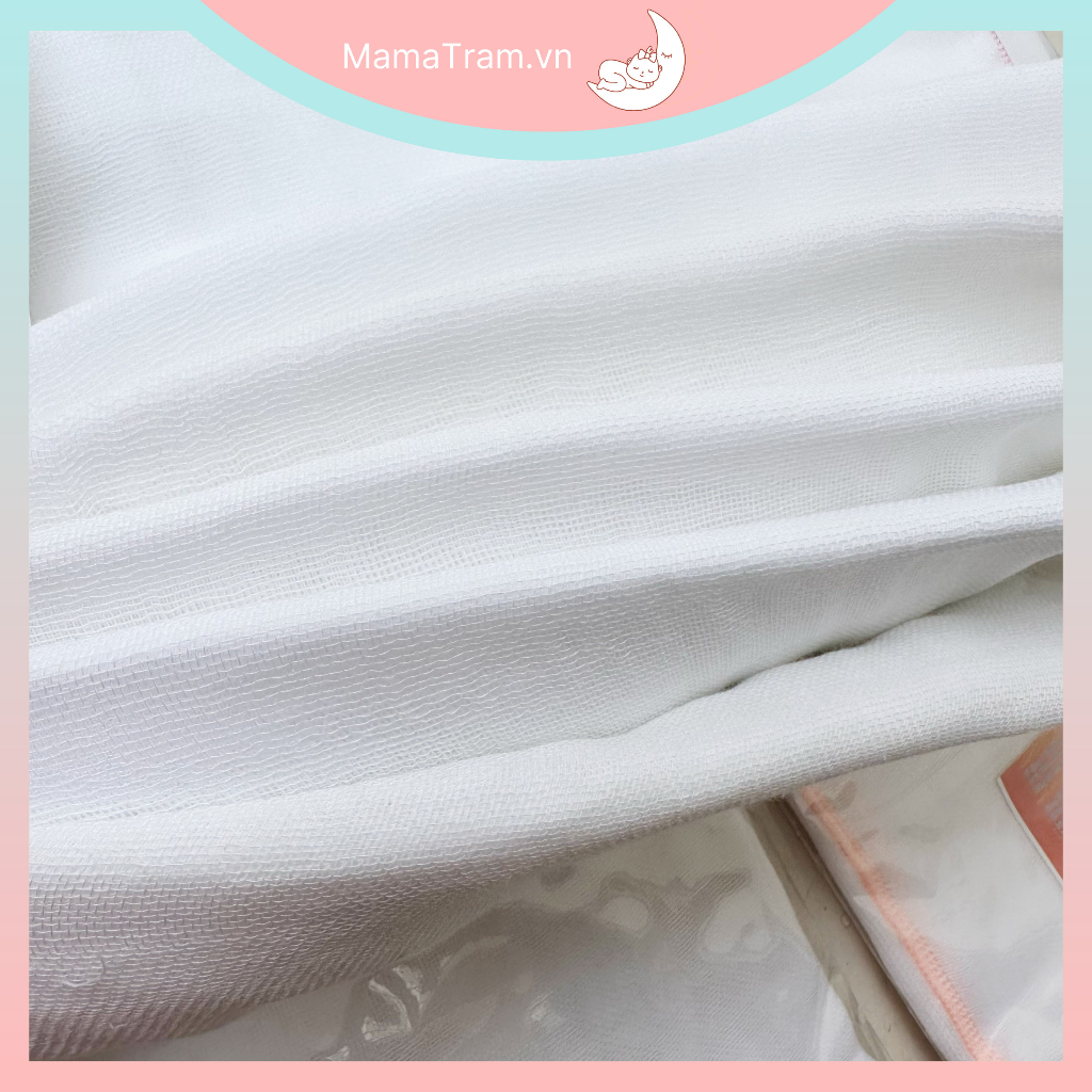 Khăn tắm bé sơ sinh - Khăn mùng cotton Nhật - Khăn Tắm Gạc 5 lớp kích thước lớn 120*80cm