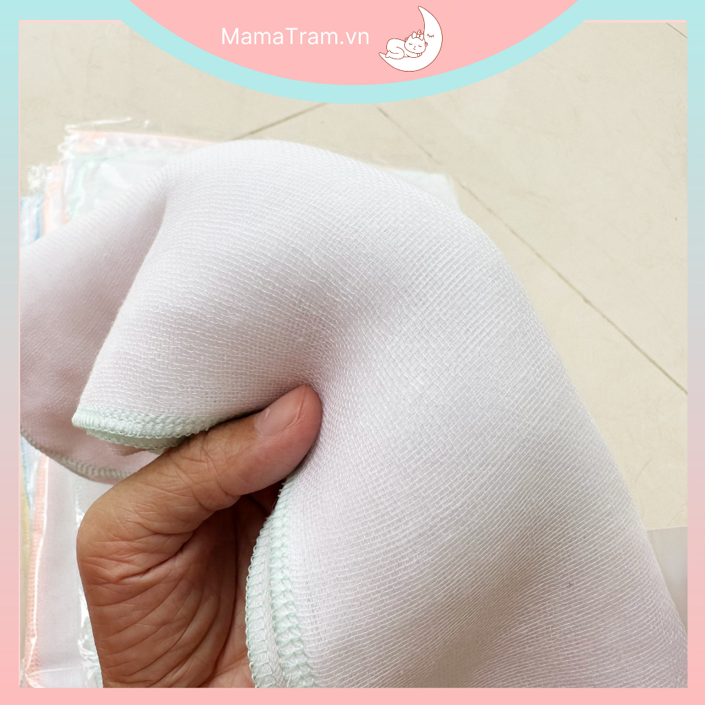 Khăn tắm bé sơ sinh - Khăn mùng cotton Nhật - Khăn Tắm Gạc 5 lớp kích thước lớn 120*80cm