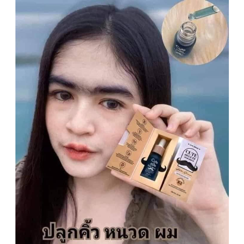 SERUM SIÊU KÍCH MỌC LÔNG MI, MÀY, RÂU, TÓC CUTE SO CUTE HAIR SERUM THÁI LAN 10ML - 14781shopvu