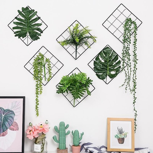 Khung Lưới Trang Trí Chất Liệu Thép Chống Gỉ, Tấm Lưới Decor Treo Ảnh Trang Trí Nhà Cửa