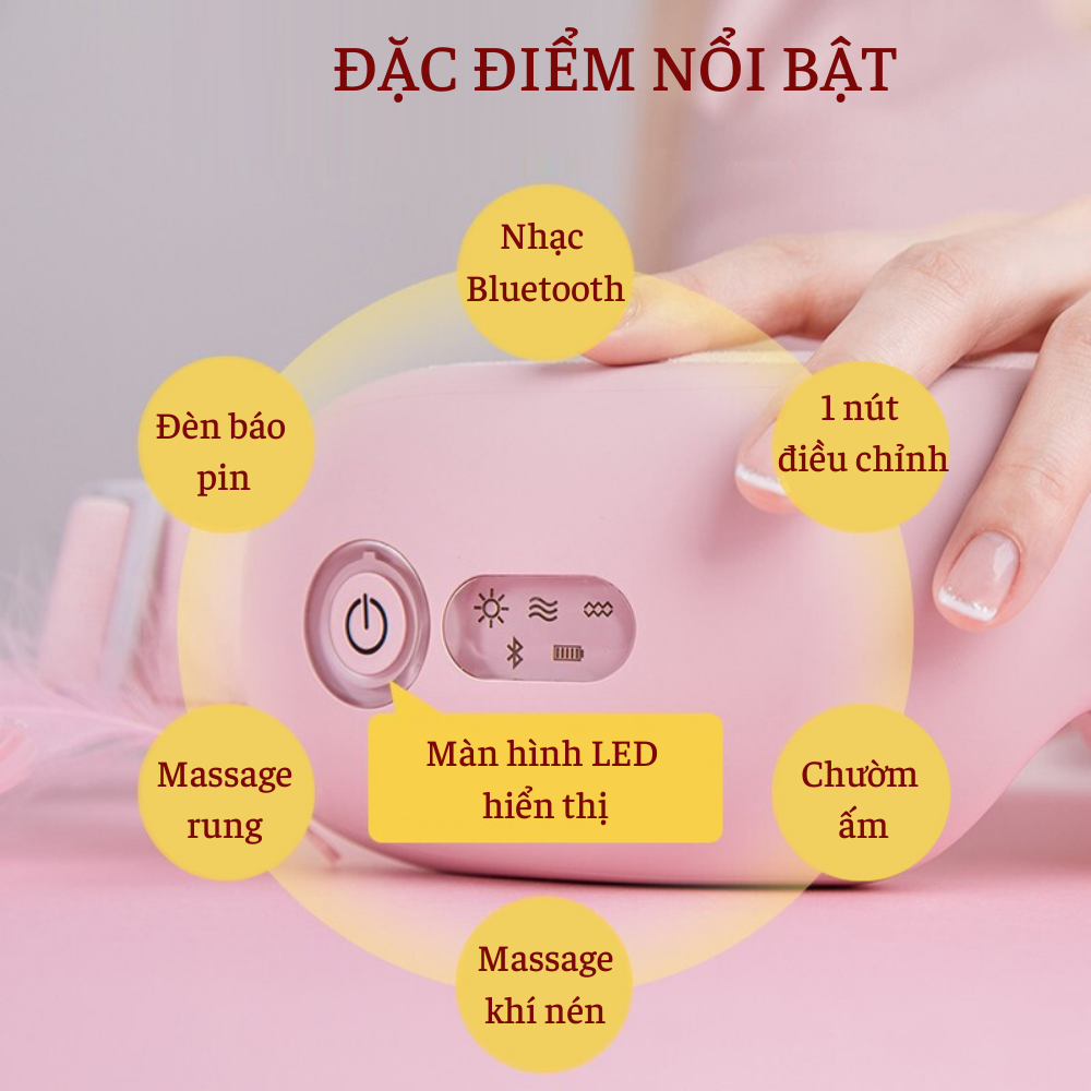 Máy massage mắt thông minh CTFAST 8S: Mát xa khí nén, rung kết hợp nhiệt làm giảm mỏi mắt, quầng thâm