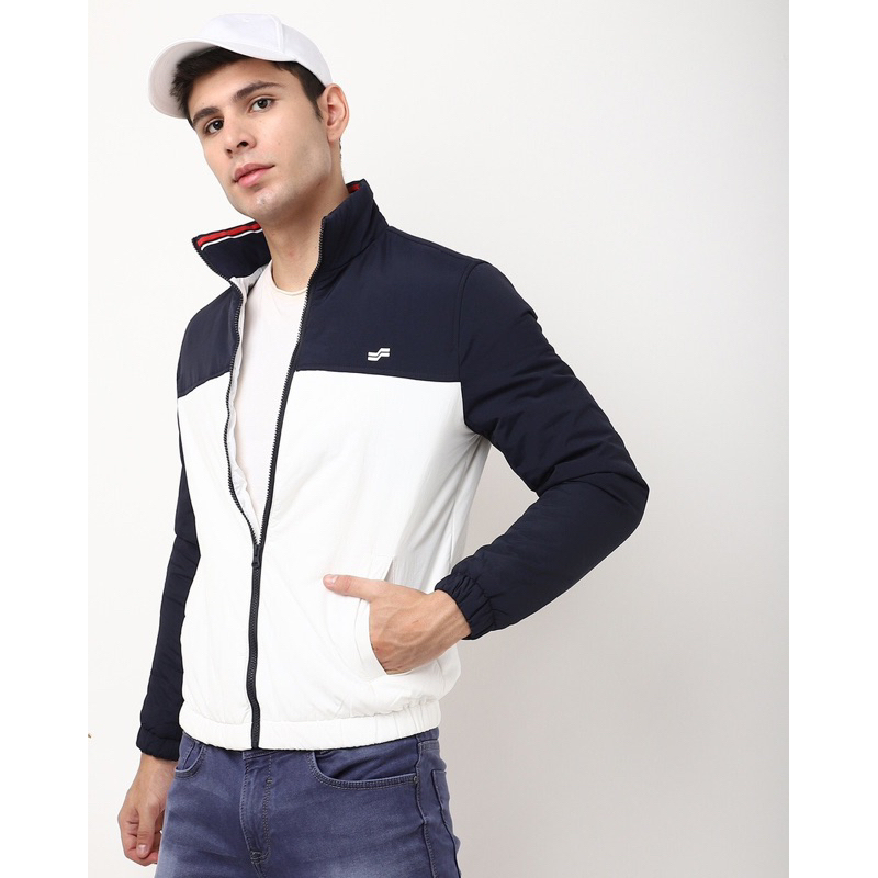 Áo Khoác Bomber unisex Americus Gosani Chất Liệu Hai Lớp Dày Dặn