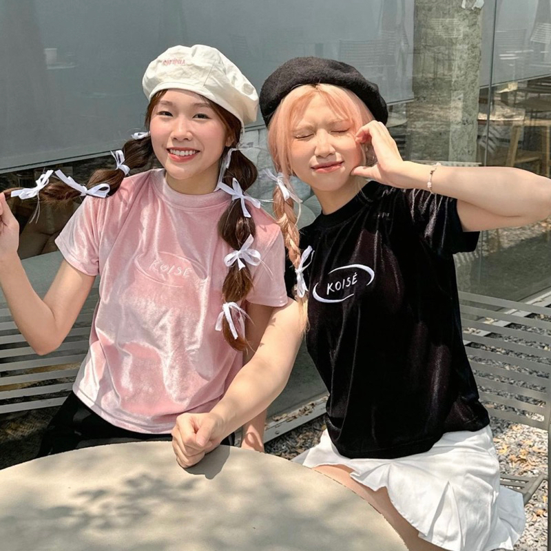 ÁO THUN BABY TEE KOISÉ CHẤT NHUNG HÀN