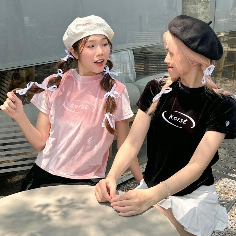 ÁO THUN BABY TEE KOISÉ CHẤT NHUNG HÀN