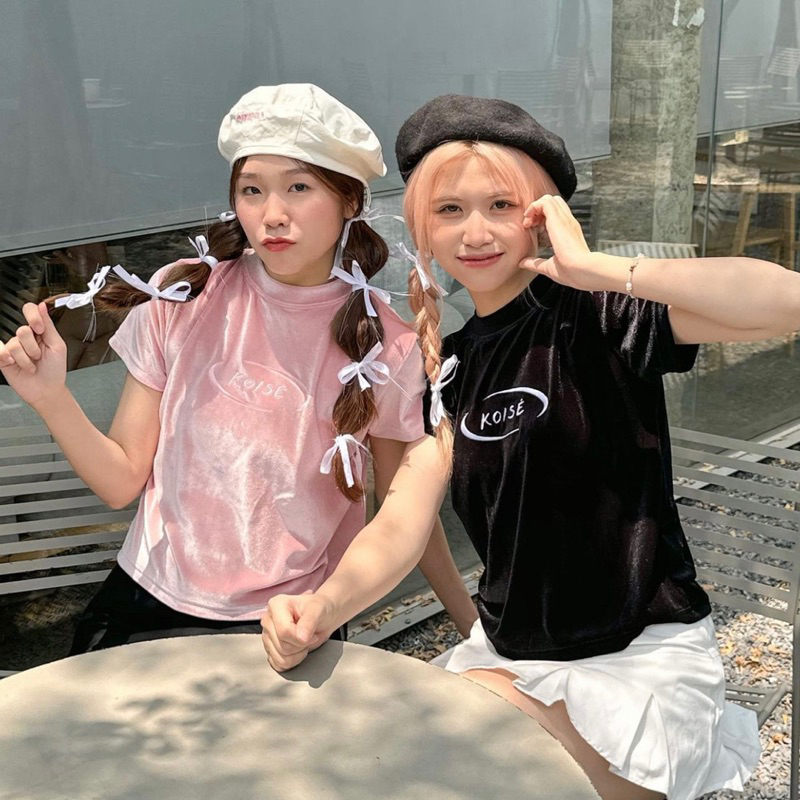 ÁO THUN BABY TEE KOISÉ CHẤT NHUNG HÀN