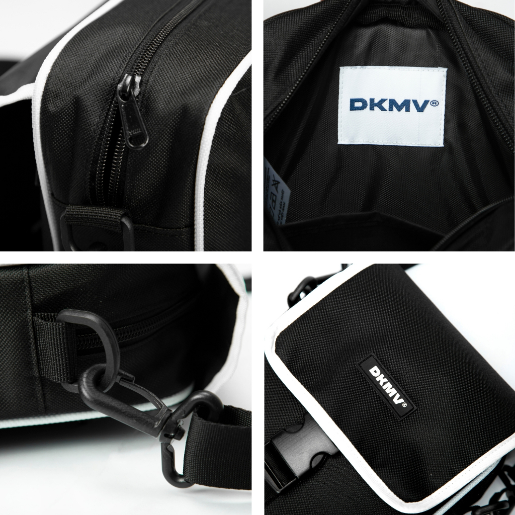 Túi đeo chéo canvas mini màu đen Highlight Bag local brand DKMV | K-B26