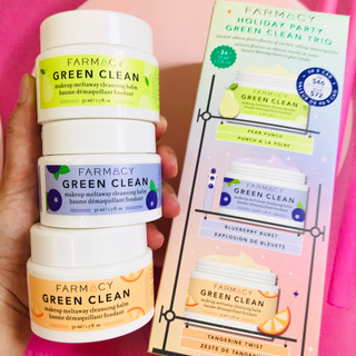 Sáp tẩy trang kiêm sửa rửa mặt Farmacy Green Clean Makeup Removing Cleansing Balm