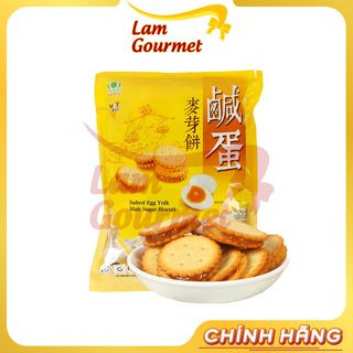 Bánh Quy Trứng Muối Đài Loan Nhập Khẩu Cao Cấp MIT 500g và 180g - Lam Gourmet