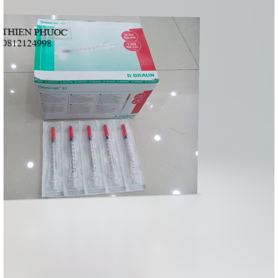 BƠM TIÊM TIỂU ĐƯỜNG - THẨM MỸ OMNICAN 40ML