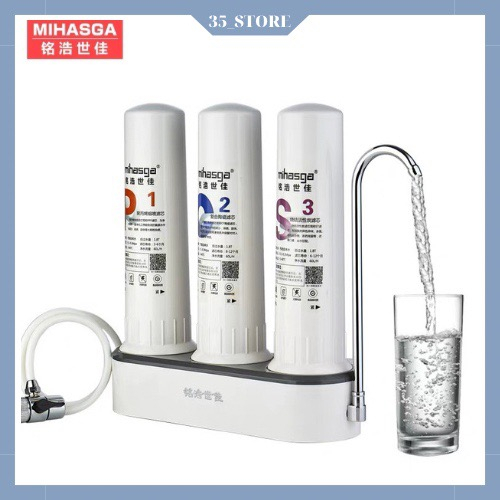 Máy lọc nước MIHASGA lắp trực tiếp vòi nước không cắm điện