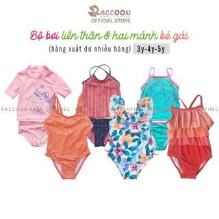 [3Y-4Y-5Y | 11-17KG | VNXK] Đồ bơi bé gái liền thân và hai mảnh bikini xuất dư size nhỡ nhiều hãng