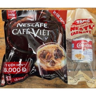 Cà phê hòa tan Nescafé café Việt cà phê đen đá (Túi 35 gói x 16g)