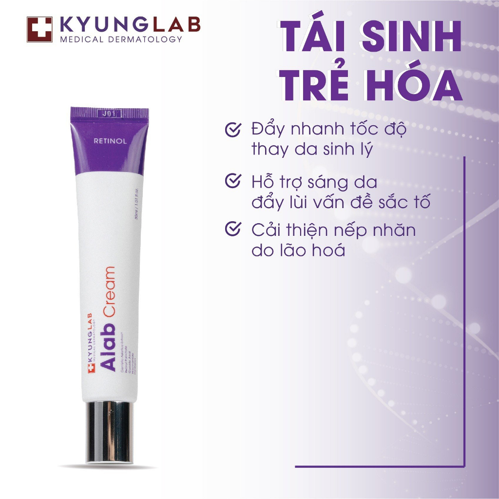 Kem retinol KyungLab Alab Cream chống lão hoá tái tạo trẻ hoá da 30ml