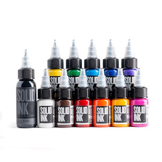 Sét mực solid ink - mini travel set | half ounce colors 1/2oz + 1oz black