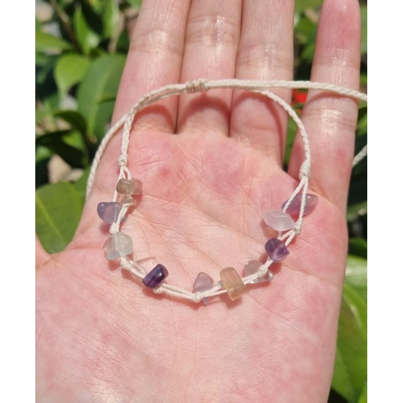 Vòng Fluorite vụn