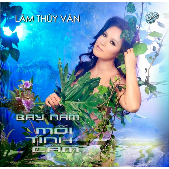 Đĩa CD 1010 {ASIACDCS40} LAM THUY VAN - 7 NAM MOI TINH CAM (2012