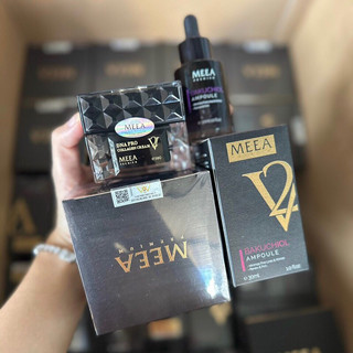 [Mẫu mới Full 30g Ảnh thật) Combo Tinh Chất Bakuchoil & Kem Face Dna Collagen Ver 2 - Meea chính hãng