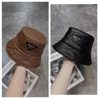 Nón bucket cn siêu đẹp 2 màu đen - nâu