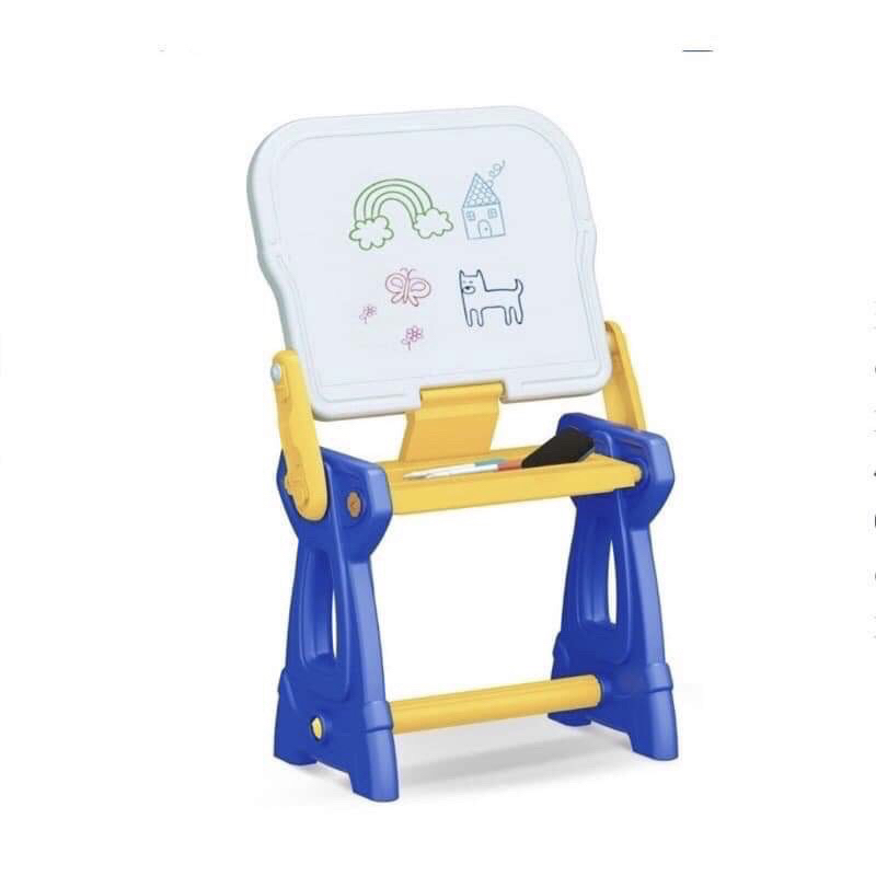 Có quà tặng - Bộ bàn ghế lego 2in1 kèm bảng vẽ -HKM Monny