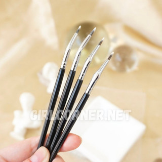 Cọ liner đầu gập feather b 23