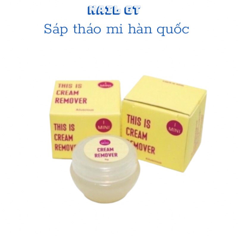 Sáp tháo mi Hàn Quốc 5g ( phụ kiện nail - mi )