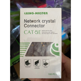Hạt mạng Cat6 UTP Kingmaster RJ45 (loại chuẩn)
