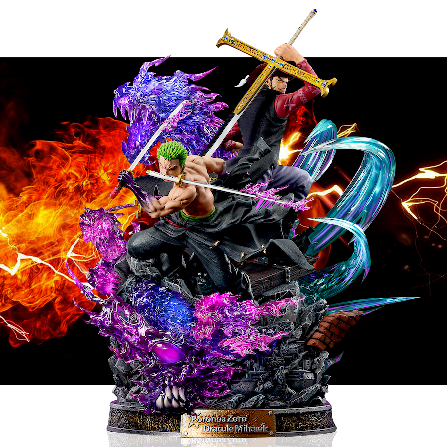 Mô hình One Piece Luffy Zoro Nami Hancock (surprise gift) One Piece Figure trang trí Anime, Game Figure