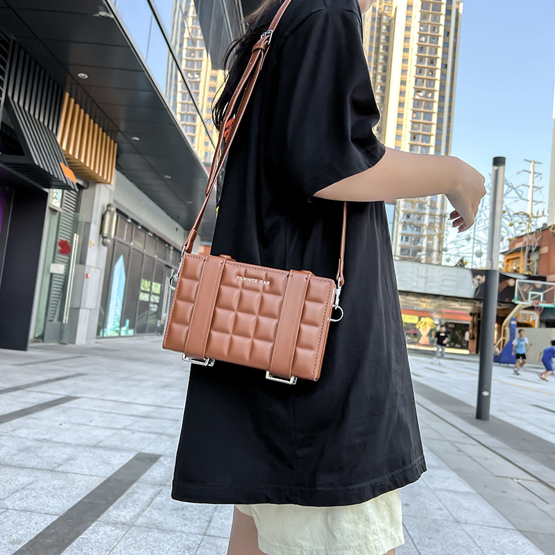 Túi đeo chéo, túi nam kẻ ô phong cách Hàn Quốc Z22.Store