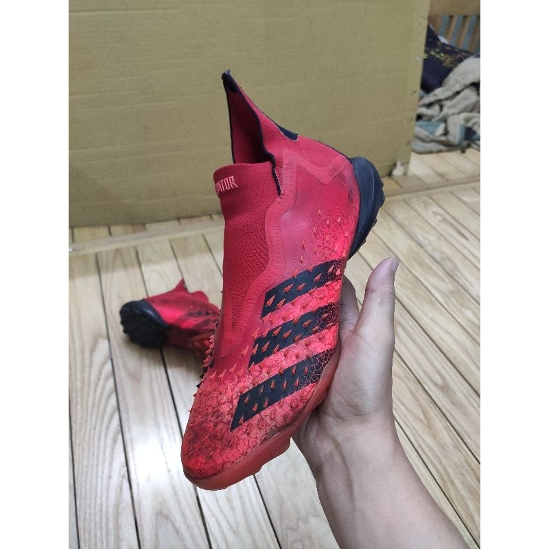 (2hand) giày đá bóng Adidas predator freak+ TF sz 41