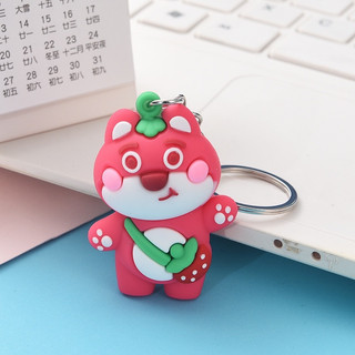 Móc khóa gấu dâu Lotso, móc treo Lotso trái dâu cực xinh Lotso.vn