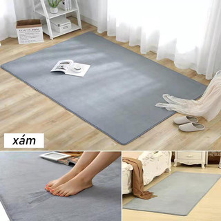 【Hàng giao ngay】Thảm lông cừu san hô đơn giản mới