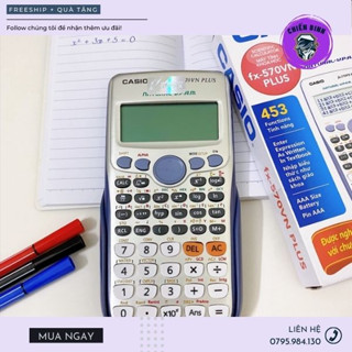 [1 ĐỔI 1 - BẢO HÀNH 6 THÁNG]  Máy Tính Fx-570VN Plus (453 Phép Tính) - Chiến Binh Store