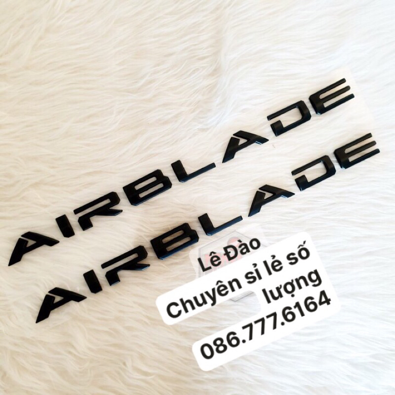 Chữ Air Blade 2020 Đen Zin