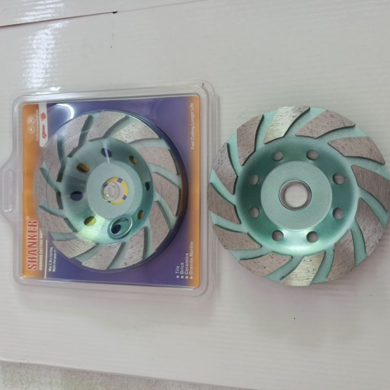 Chén mài bê tông SHANKER 120mm