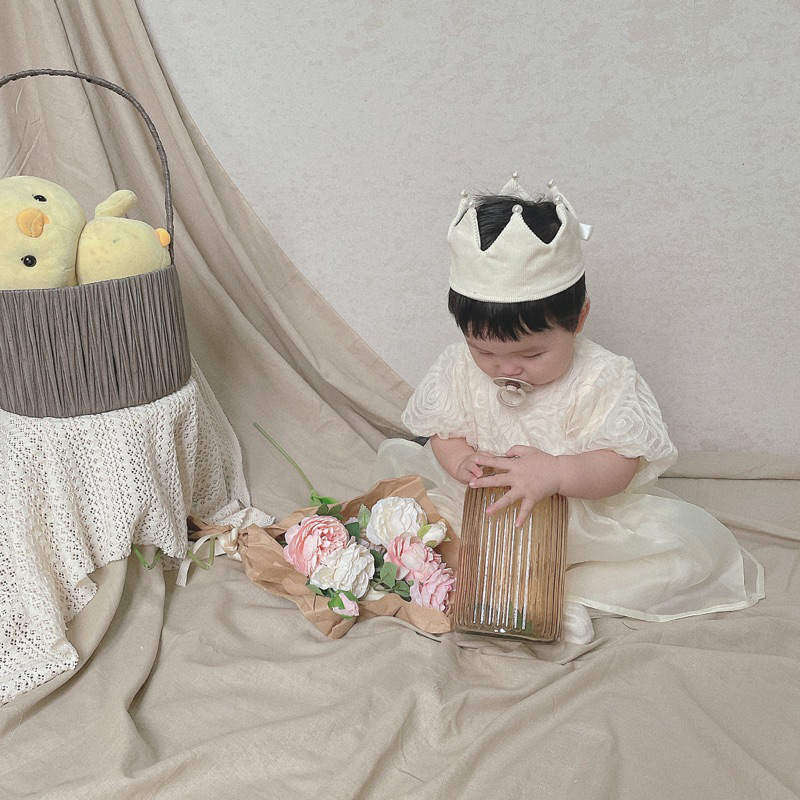 Vương miện bông baby Tiệm Su Kids