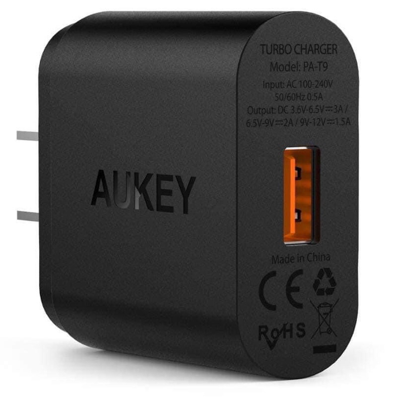 Củ sạc Aukey PA -T9 Quick Charge 3.0