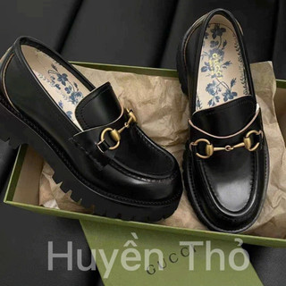Giày oxford gucci thêu ong